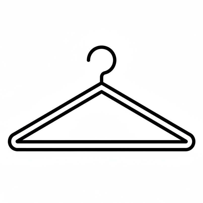 hanger icon same thickness as shopify icons