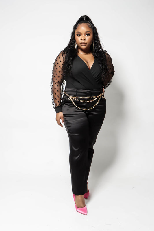 Satin Dress Pants